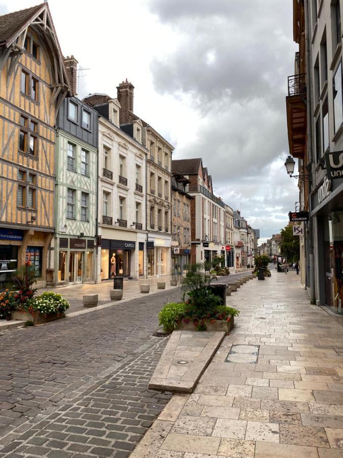 Studio Zola Situe En Plein Centre-Ville De Troyes Buitenkant foto